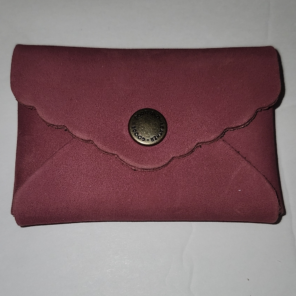 Portland Leather Fox Glove Wallet Mini Daisy■New■ ☆